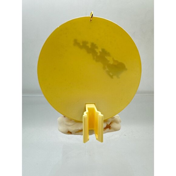 Hallmark 1997 Happy Christmas to All Keepsake Membership Santa Sleigh Ornament - Picture 6 of 10